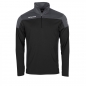 Preview: Stanno Pride 1/4 Zip Top Schwarz-Anthrazit